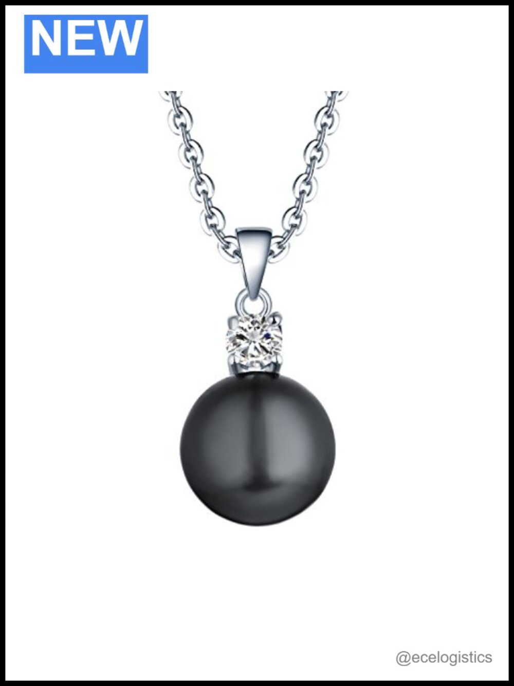 925 Sterling Silver Freshwater Pearl Pendant Necklace